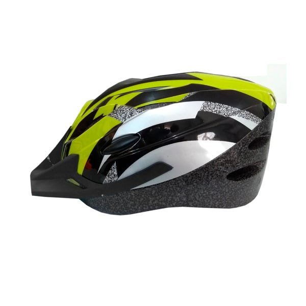 Capacete Ciclista Adulto Regulagem Bike Ciclismo Amarelo - 2