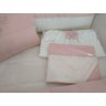 Kit Berço Americano Menina Bita Rose Blush 11 Peças Algodão - 4