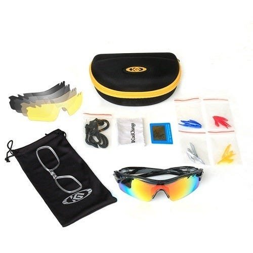Óculos Ciclismo 5 Lentes Uv e Polarizado e Grau e Acessórios - 5