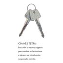 Ver imagem 4 de Par de Trava para Porta Fechadura Lateral Tetra Chave Agl