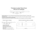 Ver imagem 6 de Par de Trava para Porta Fechadura Lateral Tetra Chave Agl