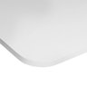Kit Mesa Articulada Dobrável Retrátil de Parede com Suporte Aço 80x41 cm Branca - 4