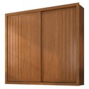 Ver imagem 1 de Guarda Roupa Casal Versalles 2 Portas 6 Gavetas Cinamomo Fosco - Zanzini