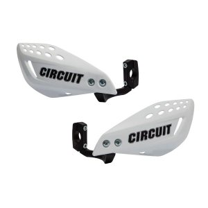 Protetor De Mão Circuit Par Vector Branco Haste De Nylon