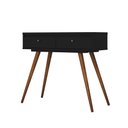 Ver imagem 2 de Penteadeira Retrô com Gavetas York Preta Olivar Móveis