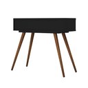 Ver imagem 4 de Penteadeira Retrô com Gavetas York Preta Olivar Móveis