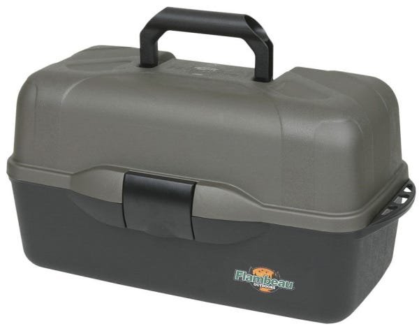 Caixa Divisória Pesca 03 Bandejas XL Flambeau 2137 B - 1