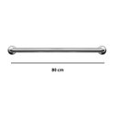 Ver imagem 3 de Barra de Apoio Inox 80 cm De Parede para Banheiro Idoso