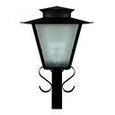 Ver imagem 3 de POSTE COLONIAL 1,25M P7 PRETO IDEAL