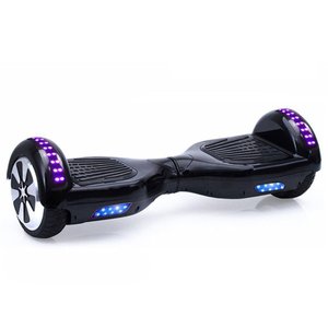 Hoverboard Skate Elétrico 6.5 Preto Led Bluetooth