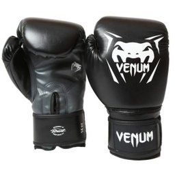 Luva Boxe Venum New Contender - Preto - 14oz - 2