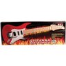 Guitarra infantil Eletronica Ritmo Rock Dtc - 4