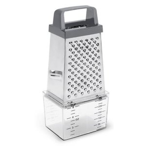 Ralador 4 Faces Com Coletor Top Pratic 20,5 Cm - Brinox