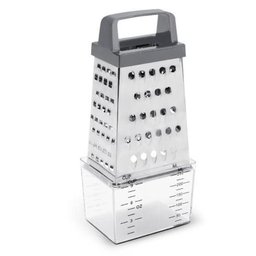 Ralador 4 Faces Com Coletor Top Pratic 20,5 Cm - Brinox - 2