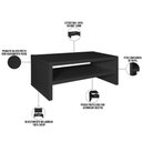 Ver imagem 4 de Kit 02 Suportes para Monitor Ayla M05 Preto - Inoviza