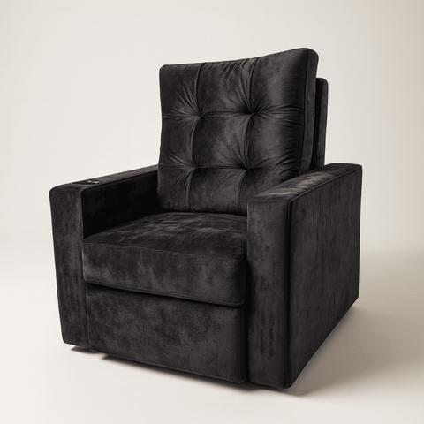 Cadeira Poltrona do Papai Ady Recinavél com Porta Copos -fef Decor