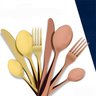 COLHER MESA LOVERS GOURMET MIX COBRE - 3 PEÇAS - 4