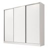 Guarda Roupa Casal 100% Mdf Madesa Royale 3 Portas de Correr - 5