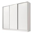 Ver imagem 5 de Guarda Roupa Casal 100% Mdf Madesa Royale 3 Portas de Correr