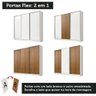 Guarda Roupa Casal 100% Mdf Madesa Royale 3 Portas de Correr - 4
