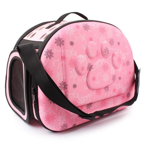 Bolsa De Transporte Pet Avião Para Cães E Gatos - Rosa