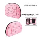 Ver imagem 4 de Bolsa De Transporte Pet Avião Para Cães E Gatos - Rosa