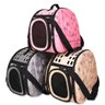 Bolsa De Transporte Pet Avião Para Cães E Gatos - Cinza - Rosa - 2