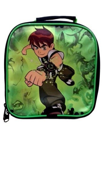 Kit Lancheira Escolar Infantil Personagem Ben 10 Térmica - 4
