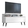 Rack para Tv até 50" Macaé com Pes Retro Branco - 6