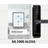 Fechadura Digital Principal Com Biometria: Ml1000 Alexa - 2