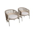 Ver imagem 4 de Conjunto 3 Peças Sofa e Poltronas Estofadas Leblon Fratini