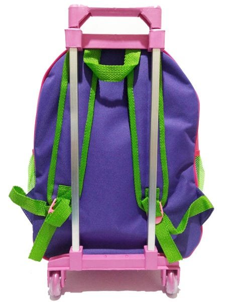 Kit Mochila Infantil Doutora Brinquedos Com Rodinhas - 4