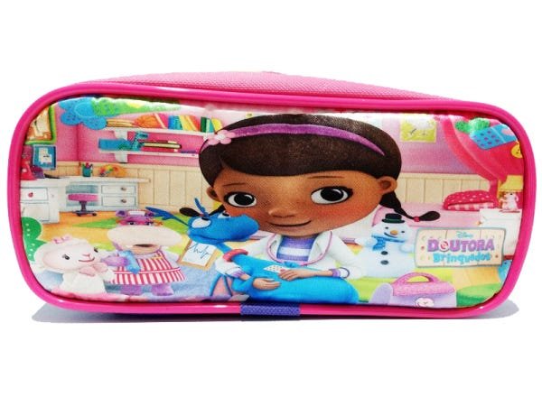Kit Mochila Infantil Doutora Brinquedos Com Rodinhas - 7
