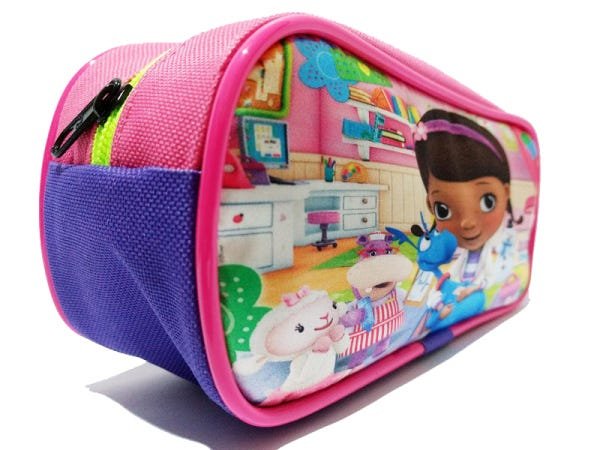 Kit Mochila Infantil Doutora Brinquedos Com Rodinhas - 9