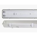 Ver imagem 2 de Luminária Blindada Hermética Sobrepor Ip65 1,2 Mt para T5 e T8