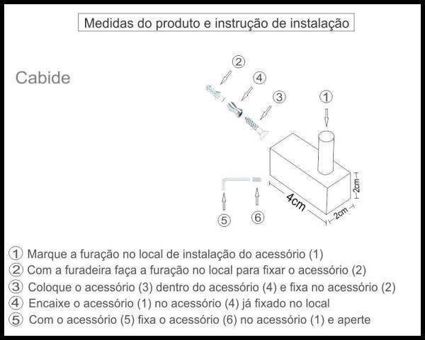 Cabide Kit 2 Peças Para Banheiro Gancho 417Vt2 Grego Metal - 2
