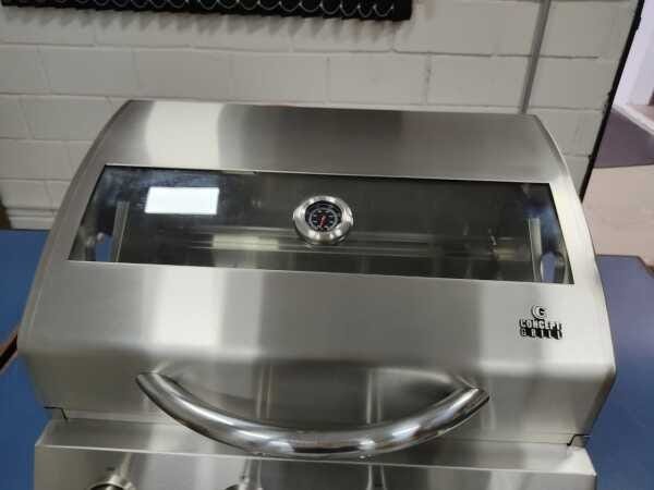 Churrasqueira A Gás Concept Grill 4 Queimadores Pequenas Avarias Unidade C - 3