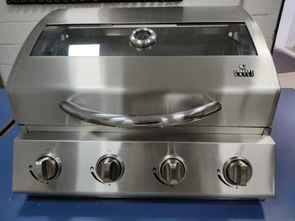 Churrasqueira A Gás Concept Grill 4 Queimadores Pequenas Avarias Unidade C - 1