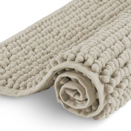 Tapete de Banheiro - Homewear - Popcorn - 60cm X 40cm - Linho - Appel - 1
