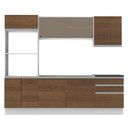 Ver imagem 7 de Cozinha Acordes Glamy Armário Torre Balcão MDF Rustic Madesa