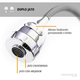 Torneira com Filtro Cozinha Parede Gourmet + 4 Refil Extra - 5
