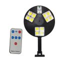 Ver imagem 7 de Luminária Solar Controle Remoto Sem Frio Sensor de Proximidade 12 LEDs Branco Frio Jardim