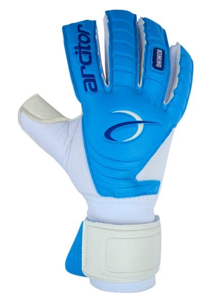 Luvas de Goleiro Arcitor Komino Negative SCF Azul tam 9 - 1