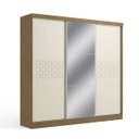 Ver imagem 1 de Guarda-Roupa 3 Portas de Correr com Espelho Kappesberg J576 Frow