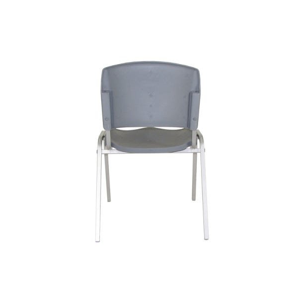 Cadeira base fixa Star Colorida com base em cor Alumínio 	 - Cinza - 4