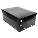 Ver imagem 1 de Caixa Organizadora Black Para Sapatos 270 X 370 X 150 Mm