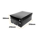 Ver imagem 3 de Caixa Organizadora Black Para Sapatos 270 X 370 X 150 Mm
