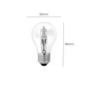 Ver imagem 2 de Kit 10 Lâmpadas Halógenas Taschibra A55 42w E27 2700k Luz Amarela 220v