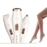 Depilador Feminino Eletrico Recarregavel Intimo Axilas Sombrancelha Buço 3 em 1 Ds11634 - 1