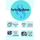 Ver imagem 2 de Kit Ceramicavdecorações Floreal com Nota Fiscal Preto